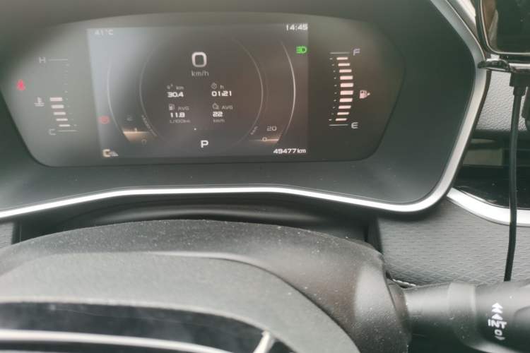 Used Geely Auto Preface 2021 2.0TD Luxury Version Odometer Close Up