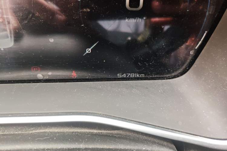 Used Geely Auto Preface 2021 2.0TD Space-Time Edition Starry Celestial Odometer Close Up