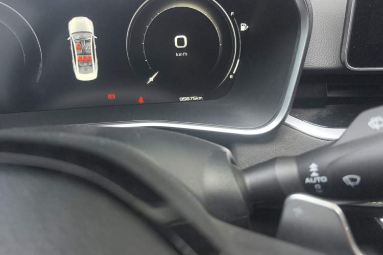 Used Geely Auto Preface 2021 2.0TD Space-Time Edition Starry Celestial Odometer Close Up