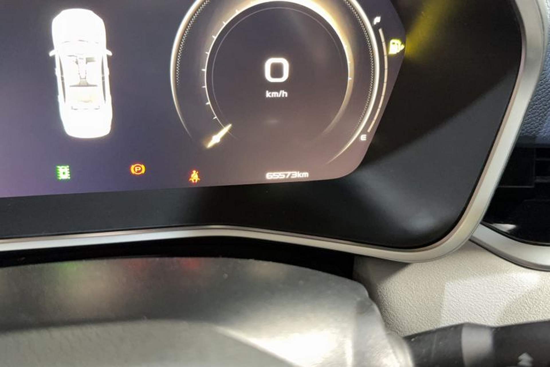 Used Geely Auto Preface 2021 Revised Version 2.0TD Luxury Edition Odometer Close Up