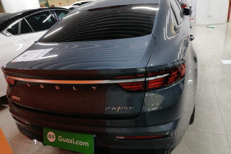 Used Geely Auto Preface 2021 Revised Version 2.0TD Luxury Edition Rear