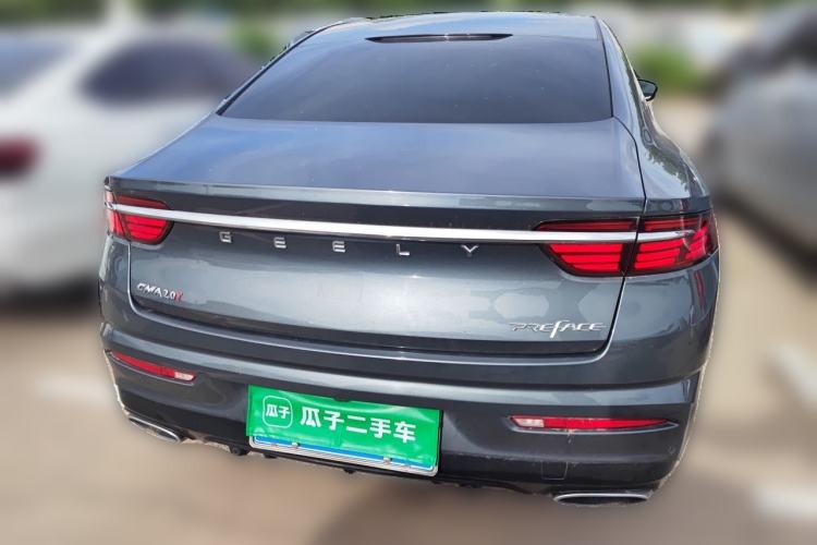 Used Geely Auto Preface 2021 Revised Version 2.0TD Luxury Edition Rear