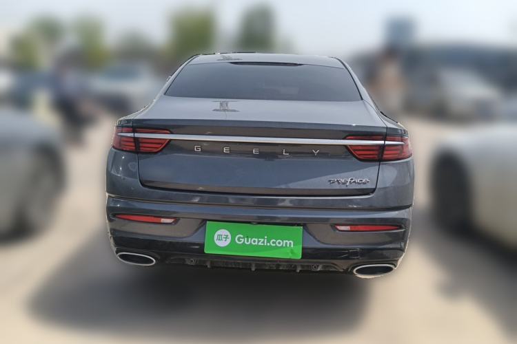 Used Geely Auto Preface 2021 Revised Version 2.0TD Luxury Edition Rear