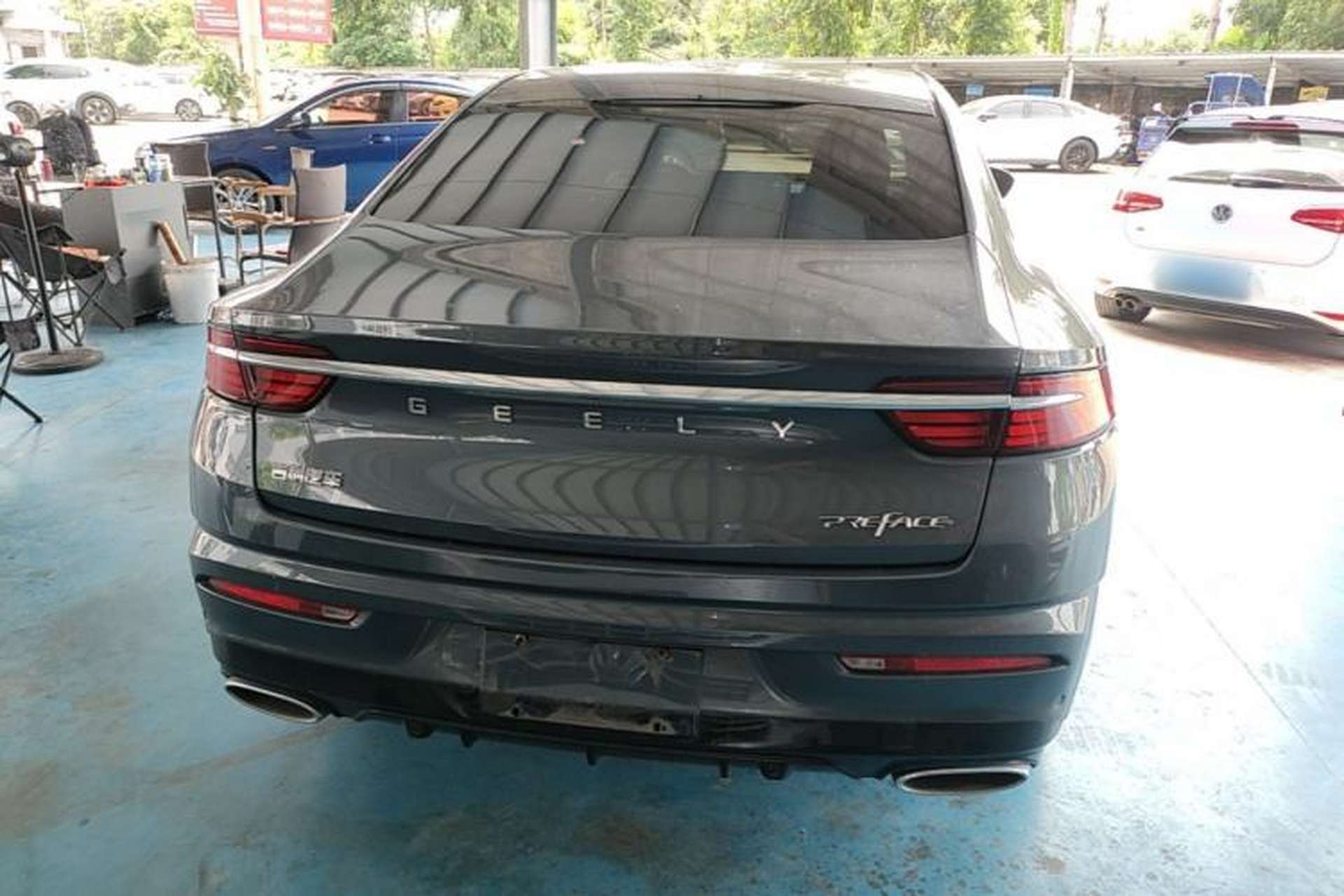 Used Geely Auto Preface 2021 Revised Version 2.0TD Luxury Edition Rear