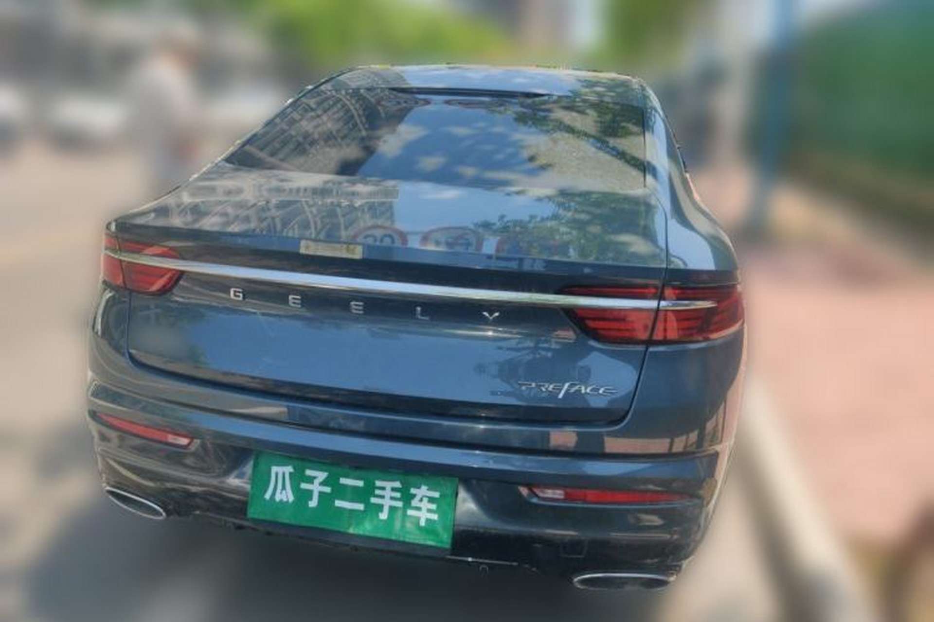 Used Geely Auto Preface 2021 2.0TD Luxury Version Rear