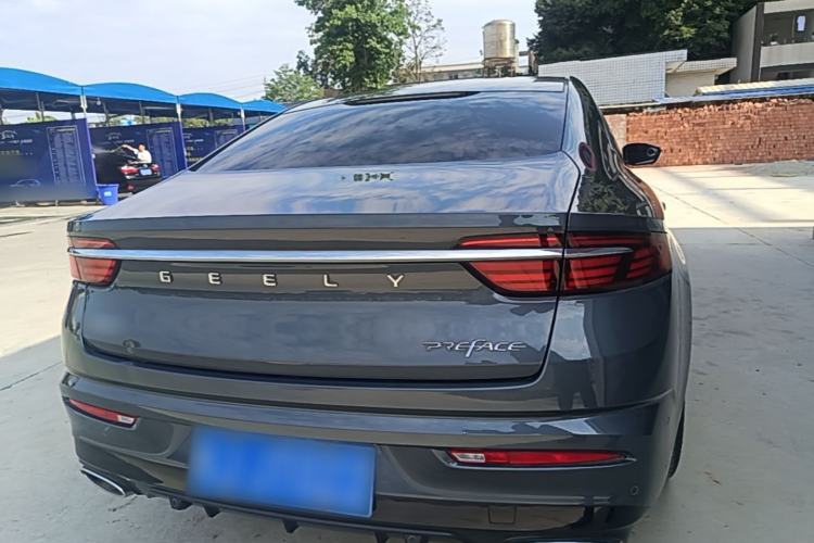 Used Geely Auto Preface 2021 Revised Version 2.0TD Luxury Edition Rear