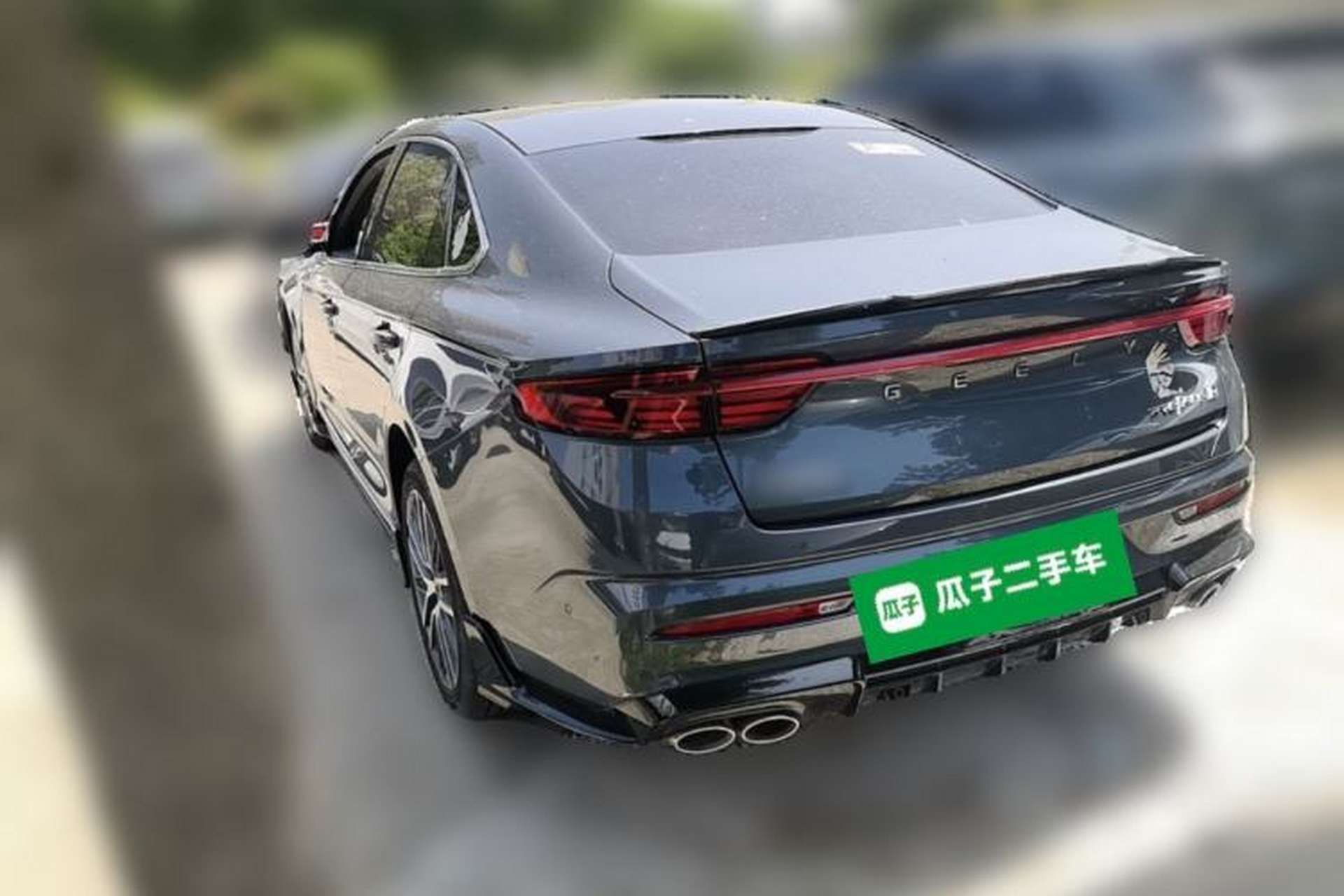 Used Geely Auto Preface 2021 Revised Version 2.0TD Luxury Edition Rear Left 45 Deg