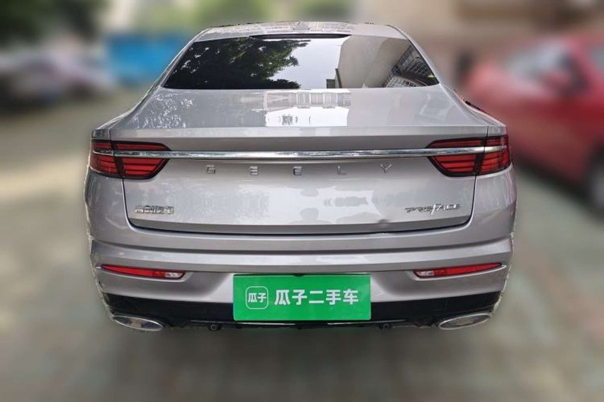 Used Geely Auto Preface 2021 Revised Version 2.0TD Luxury Edition Rear