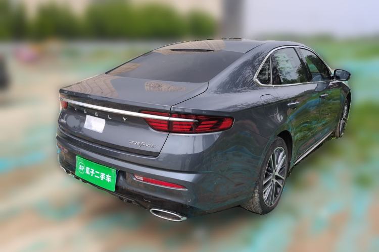 Used Geely Auto Preface 2021 Revised Version 2.0TD Luxury Edition Rear Right 45 Deg