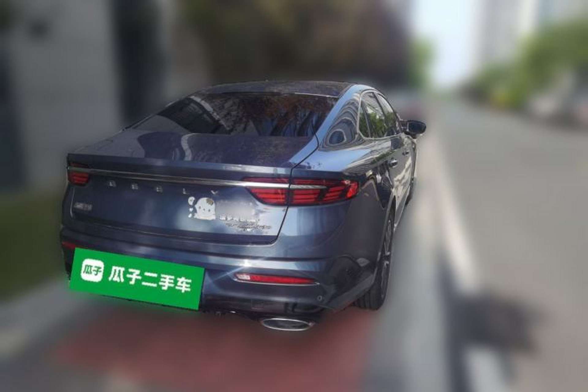 Used Geely Auto Preface 2021 Revised Version 2.0TD Luxury Edition Rear Right 45 Deg