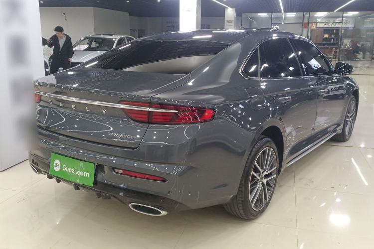 Used Geely Auto Preface 2021 Revised Version 2.0TD Luxury Edition Rear Right 45 Deg