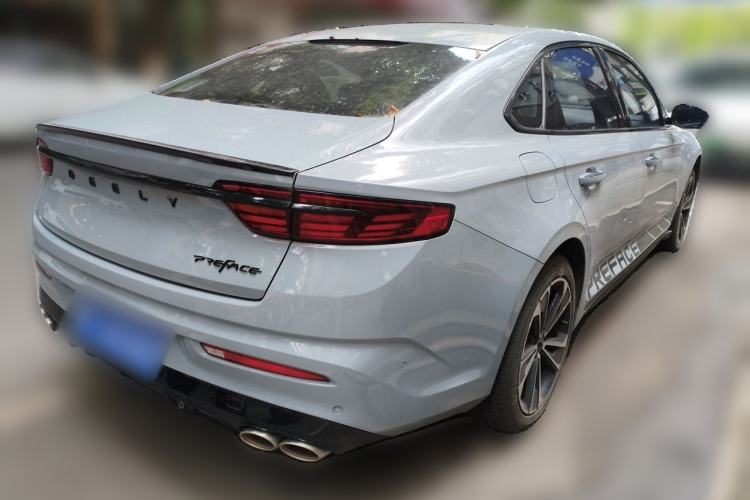 Used Geely Auto Preface 2021 2.0TD Space-Time Edition Starry Celestial Rear Right 45 Deg