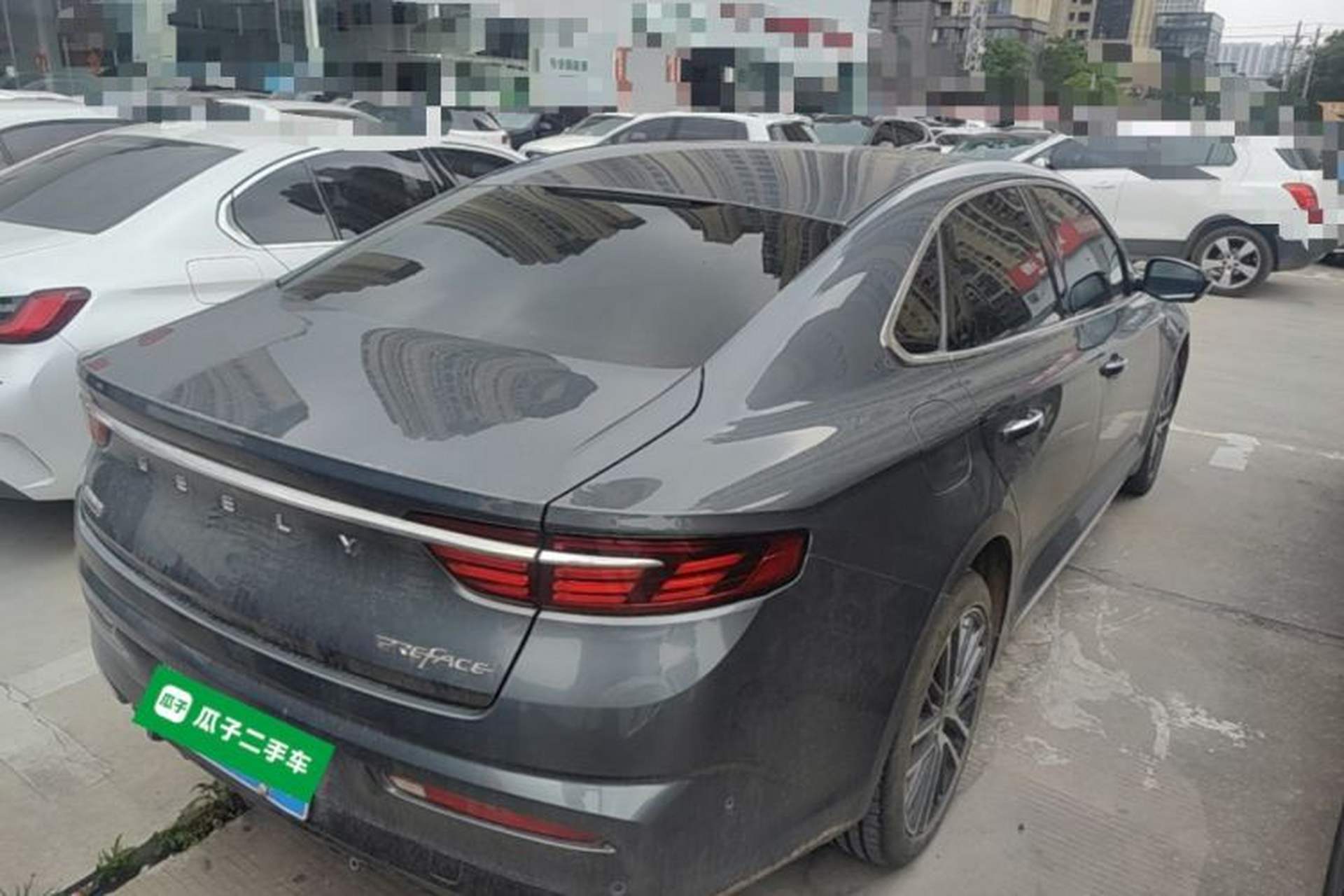 Used Geely Auto Preface 2021 Revised Version 2.0TD Luxury Edition Rear Right 45 Deg