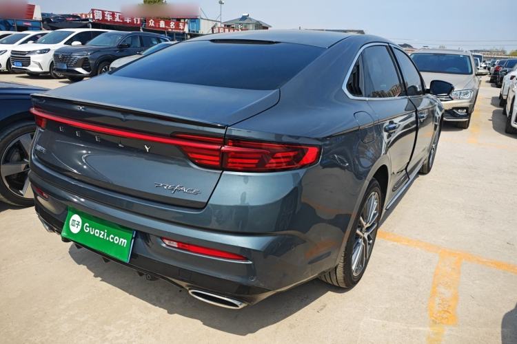 Used Geely Auto Preface 2021 Revised Version 2.0TD Luxury Edition Rear Right 45 Deg