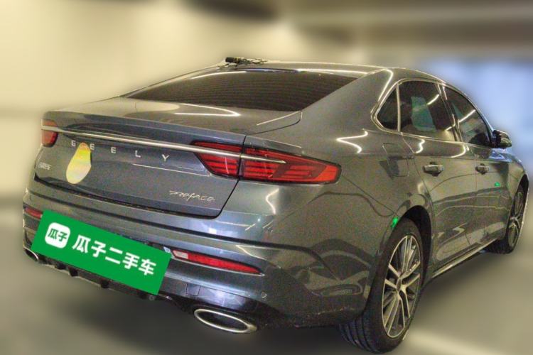 Used Geely Auto Preface 2021 Revised Version 2.0TD Luxury Edition Rear Right 45 Deg