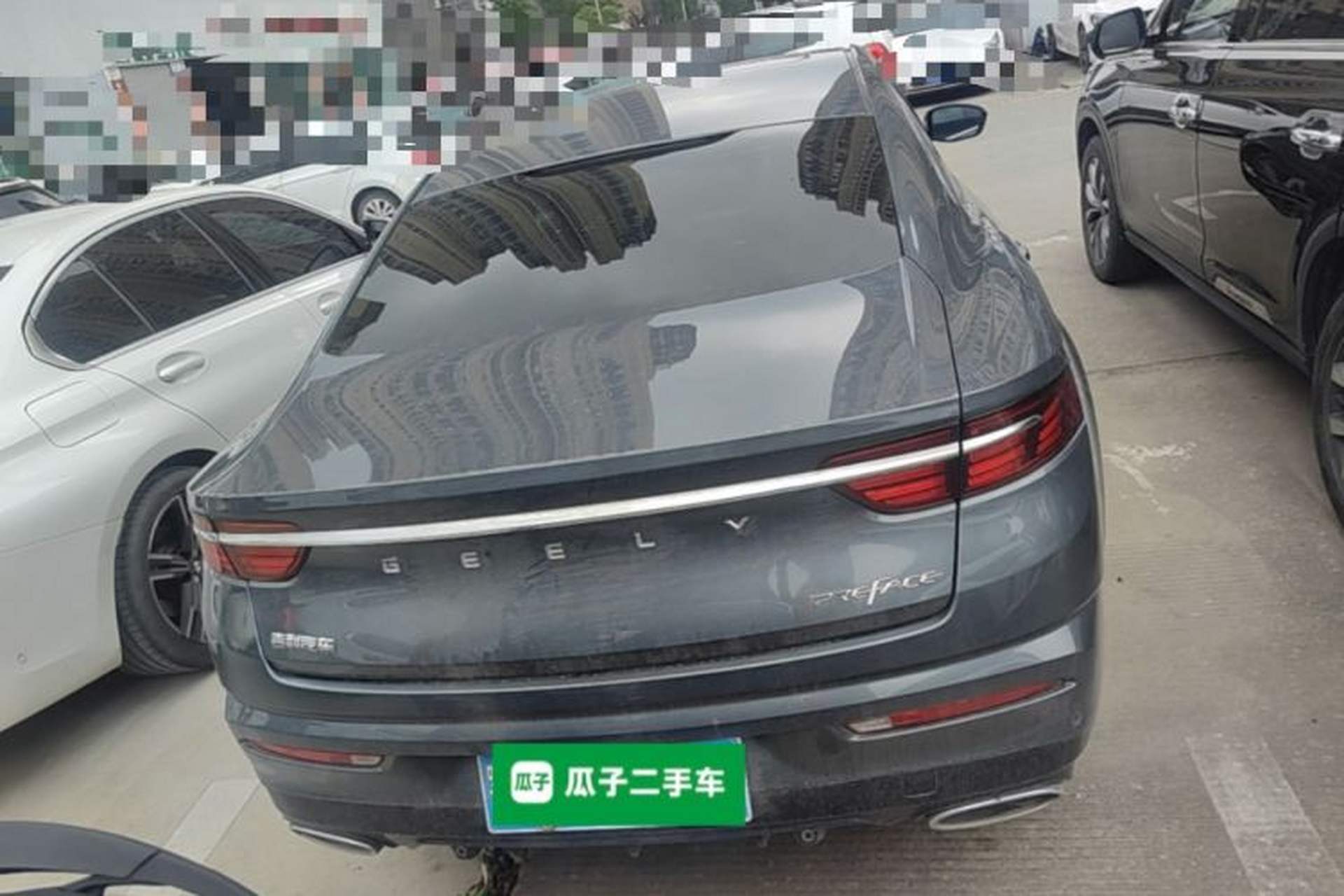 Used Geely Auto Preface 2021 Revised Version 2.0TD Luxury Edition Rear