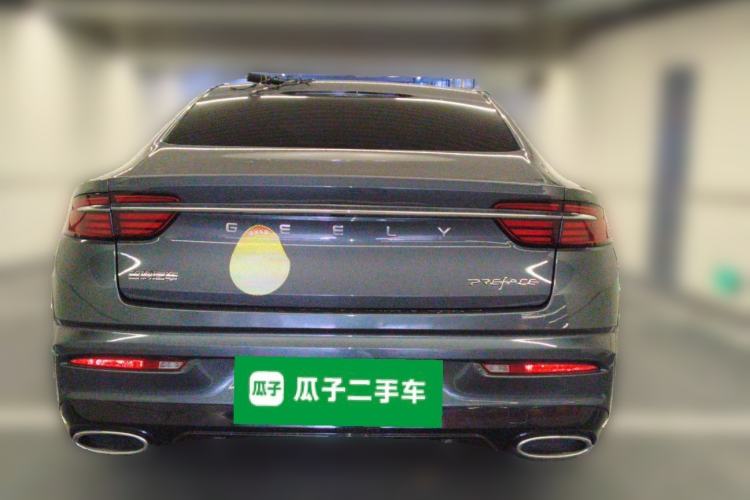 Used Geely Auto Preface 2021 Revised Version 2.0TD Luxury Edition Rear