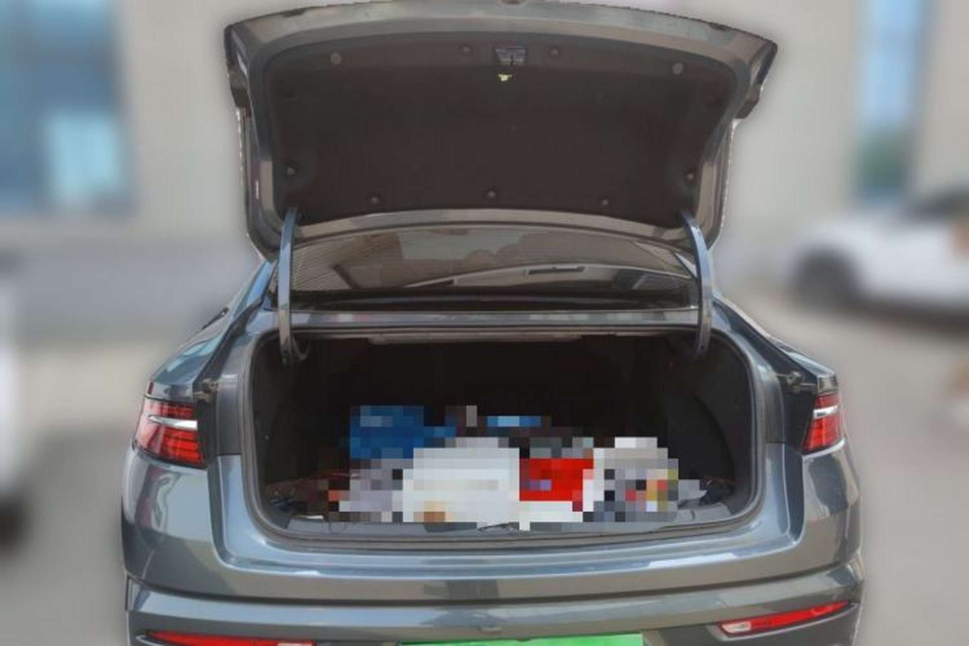 Used Geely Auto Preface 2021 2.0TD Luxury Version Trunk