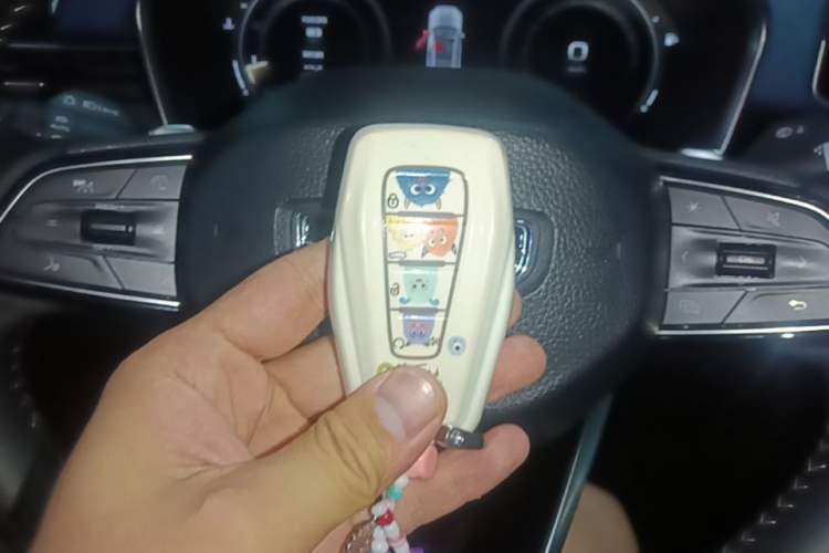 Used Geely Auto Preface 2021 Revised Version 2.0TD Luxury Edition Vehicle Key
