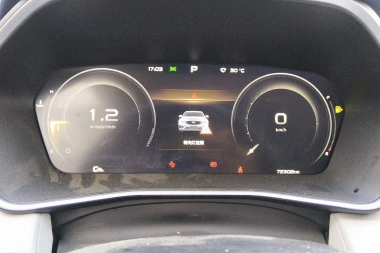 Used Geely Auto Preface 2021 2.0TD Luxury Version Instrument Cluster