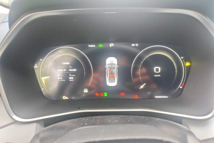Used Geely Auto Preface 2021 Revised Version 2.0TD Luxury Edition Instrument Cluster