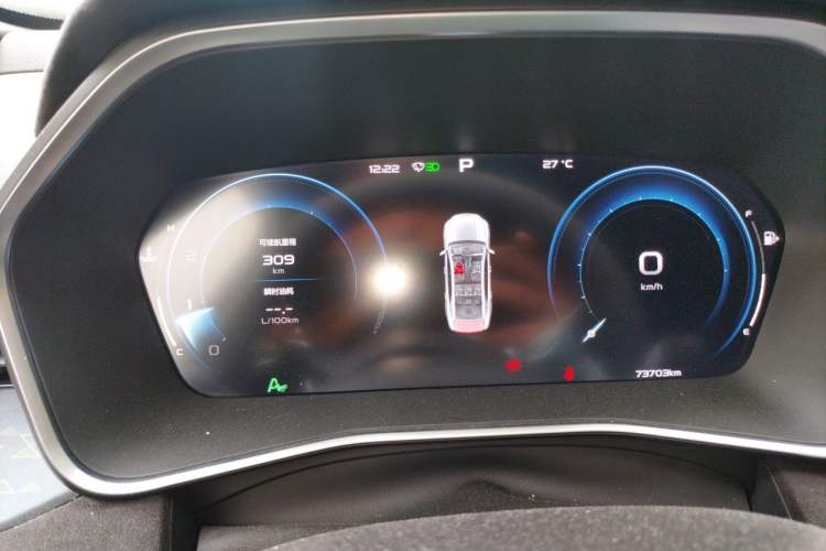 Used Geely Auto Preface 2021 2.0TD Space-Time Edition Starry Celestial Instrument Cluster