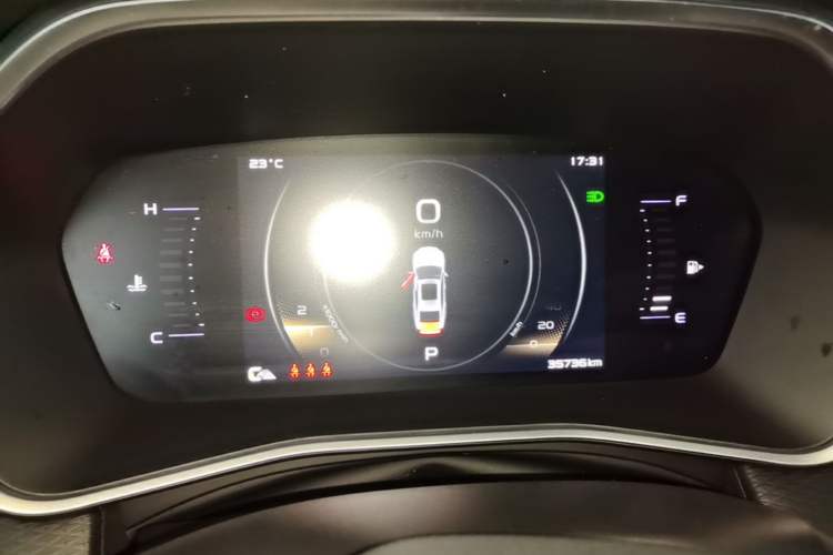 Used Geely Auto Preface 2021 2.0TD Luxury Version Instrument Cluster