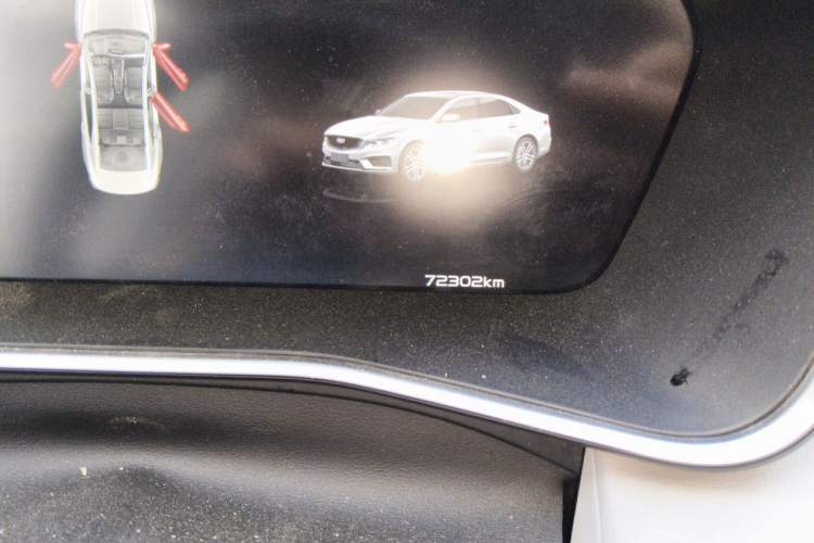 Used Geely Auto Preface 2021 2.0TD Luxury Version Odometer Close Up