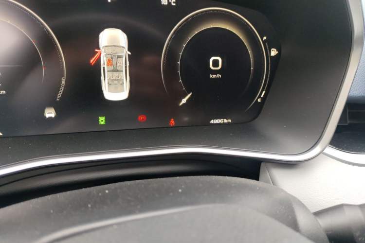Used Geely Auto Preface 2021 2.0TD Luxury Version Odometer Close Up