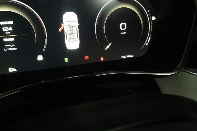 Used Geely Auto Preface 2021 Revised Version 2.0TD Luxury Edition Odometer Close Up