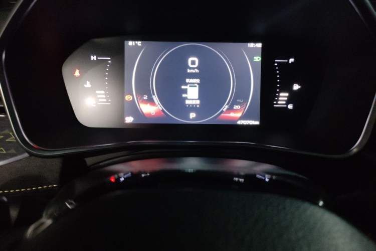 Used Geely Auto Preface 2021 2.0TD Space-Time Edition Hao Yue Odometer Close Up