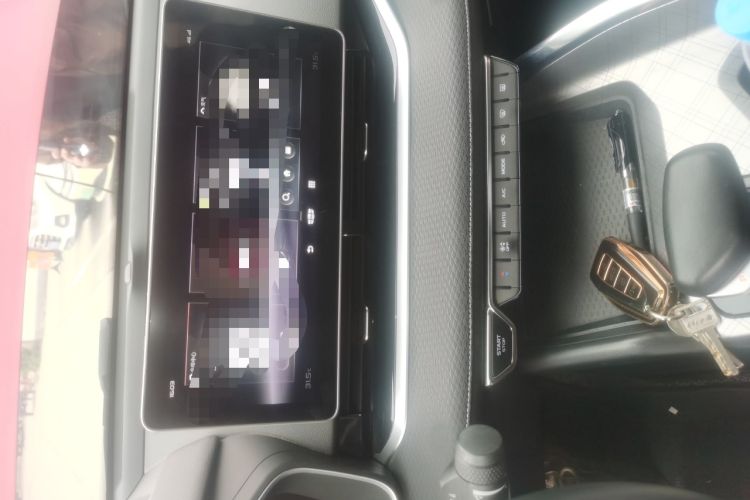 Used Geely Auto Preface 2021 2.0TD Luxury Version Audio And AC Panel
