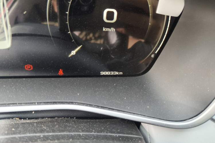 Used Geely Auto Preface 2021 2.0TD Luxury Version Odometer Close Up