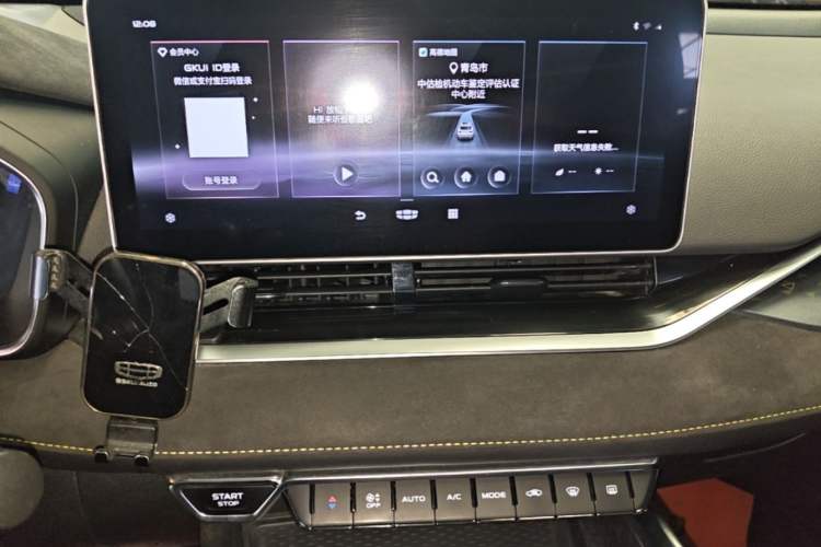 Used Geely Auto Preface 2021 2.0TD Space-Time Edition Hao Yue Audio And AC Panel