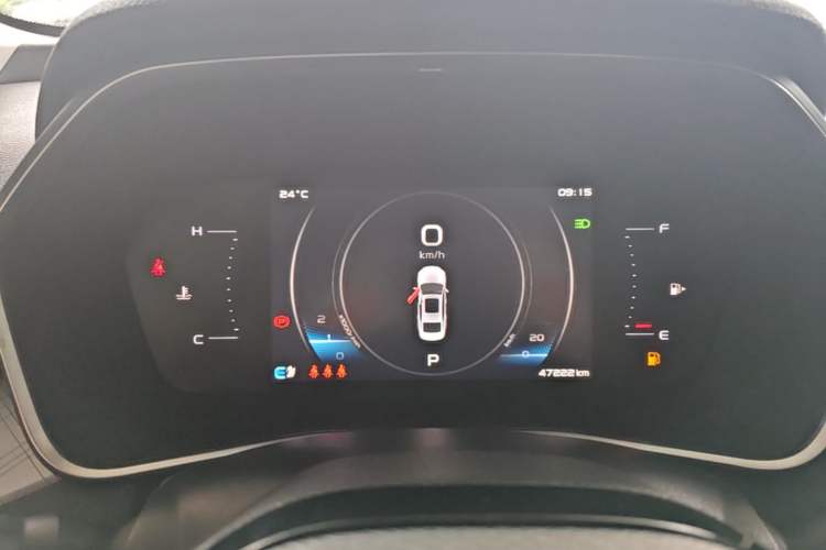 Used Geely Auto Preface 2021 2.0TD Luxury Version Instrument Cluster