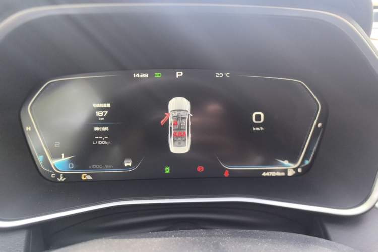 Used Geely Auto Preface 2021 2.0TD Luxury+ Version Instrument Cluster