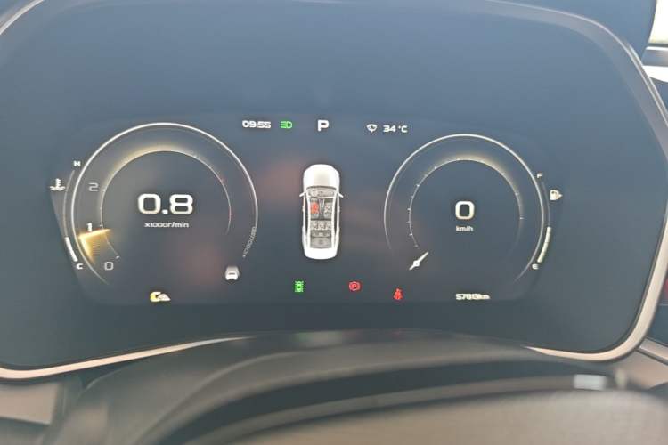 Used Geely Auto Preface 2021 Revised Version 2.0TD Luxury Edition Instrument Cluster