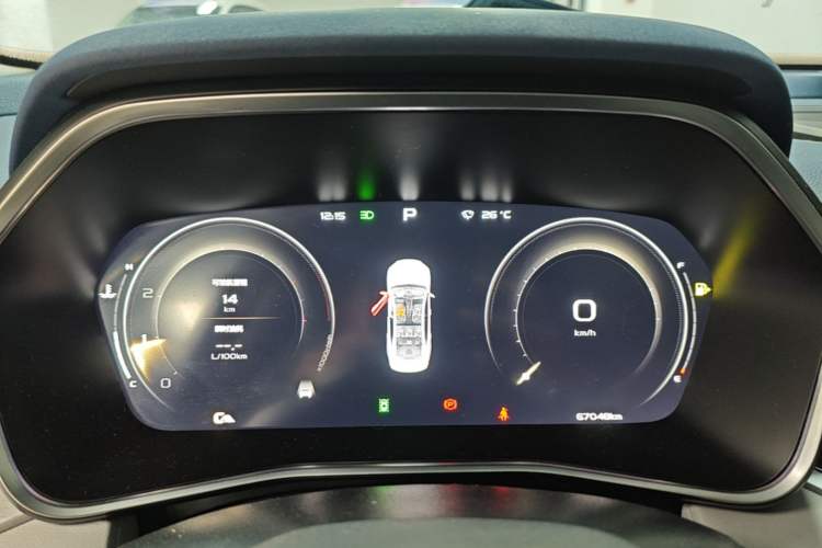 Used Geely Auto Preface 2021 Revised Version 2.0TD Luxury Edition Instrument Cluster
