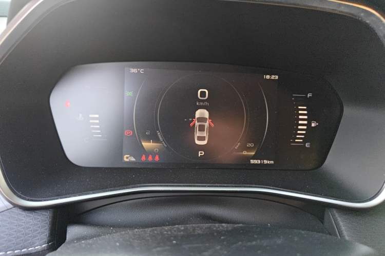 Used Geely Auto Preface 2021 2.0TD Luxury Version Instrument Cluster