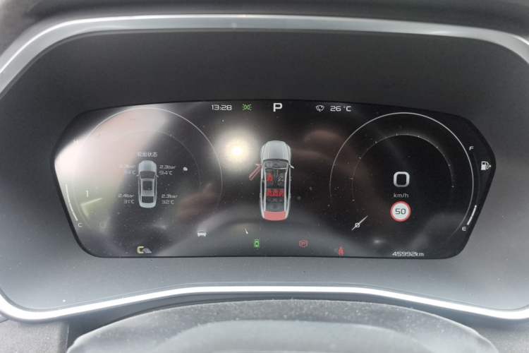 Used Geely Auto Preface 2021 2.0TD Space-Time Edition Starry Celestial Instrument Cluster
