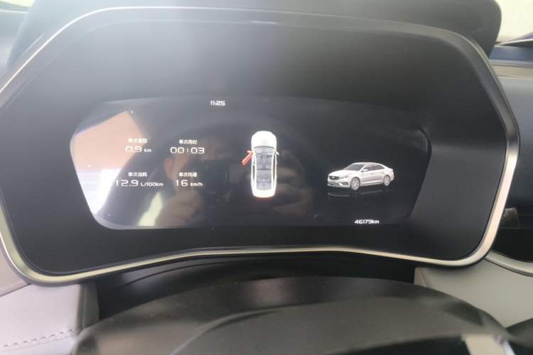 Used Geely Auto Preface 2021 2.0TD Luxury Version Instrument Cluster