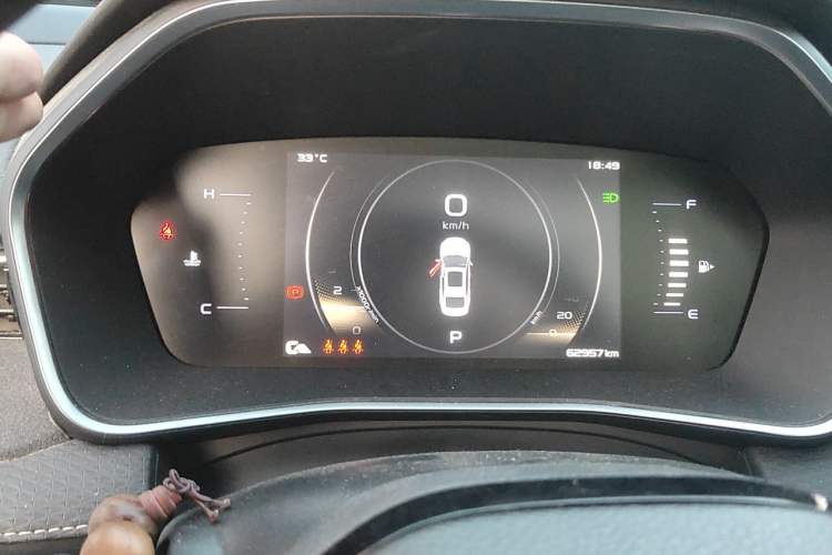 Used Geely Auto Preface 2021 2.0TD Luxury Version Instrument Cluster