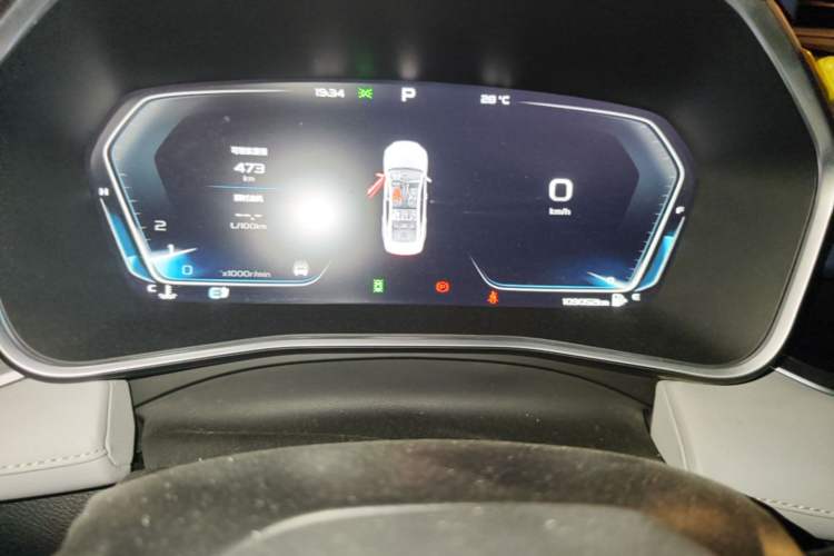 Used Geely Auto Preface 2021 2.0TD Luxury Version Instrument Cluster