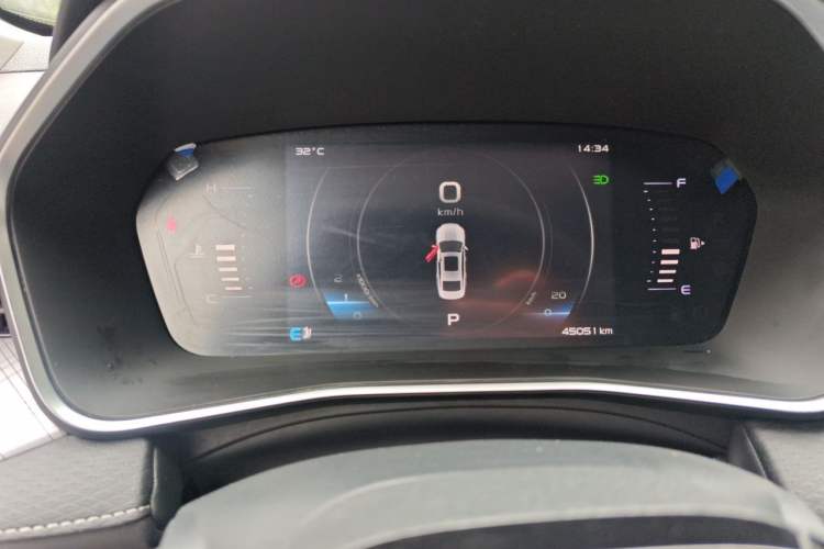 Used Geely Auto Preface 2021 2.0TD Luxury Version Instrument Cluster