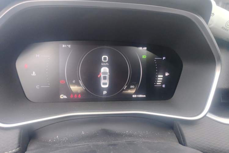 Used Geely Auto Preface 2021 2.0TD Luxury Version Instrument Cluster