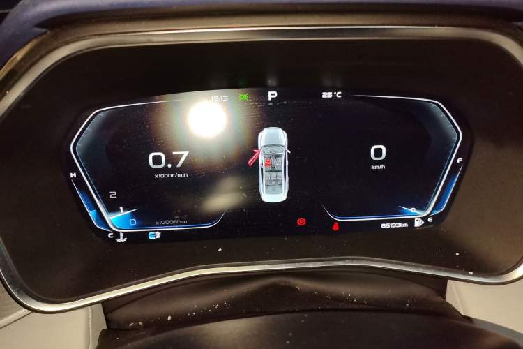 Used Geely Auto Preface 2021 Revised Version 2.0TD Luxury Edition Instrument Cluster