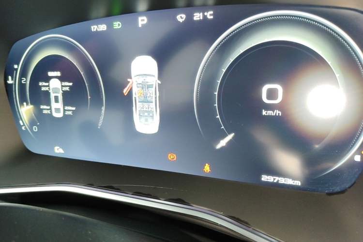 Used Geely Auto Preface 2021 Revised Version 2.0TD Luxury Edition Instrument Cluster