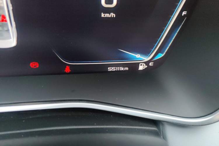 Used Geely Auto Preface 2021 2.0TD Flagship Edition Odometer Close Up