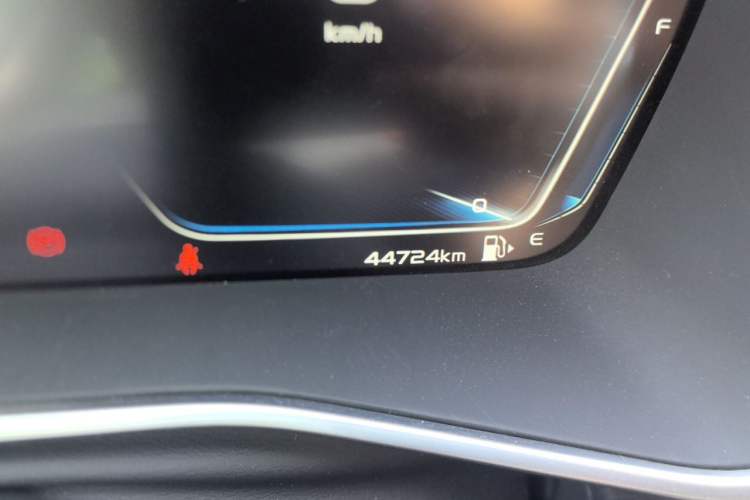 Used Geely Auto Preface 2021 2.0TD Luxury+ Version Odometer Close Up
