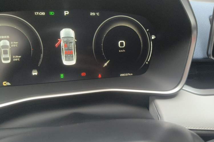 Used Geely Auto Preface 2021 2.0TD Flagship Edition Odometer Close Up
